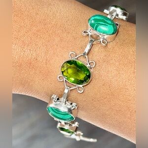 Fun & Vibrant Howlite Bracelet 6” - 7 1/2”